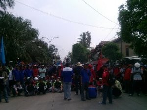 Akses Tangerang ke Pintu M1 Bandara Cengkareng Diblokir Buruh