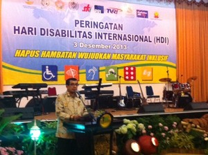 Mensos: Jangan Pernah Sebut Penyandang Disabilitas Sebagai Penyandang Cacat