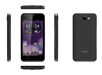 Sama seoerti F3, A3 mengusung layar 4.5 inch 960 x 540 IPS, 1GB RAM, 4GB internal storage, microSD expansion, 2 megapixel kamera depan dan baterai 2,000mAh. (kredit foto: benq)         