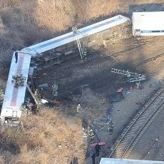 Kecepatan Kereta yang Anjlok di New York 3 Kali Lipat dari Batas Maksimum