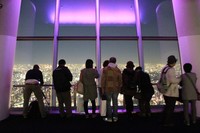 Tokyo Skytree terdiri dari Tembo Deck (lantai 340-350) dan Tembo Galleria (lantai 445-450). Biasanya, traveler memandangi Kota Tokyo dari Tombo Deck (IKhsan/detikTravel)