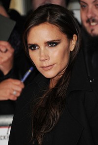 Smokey eyes Victoria Beckham. Dave J Hogan/Getty Images.