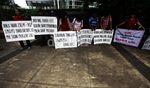 Nasabah Bakrie Life Demo di Bundaran HI
