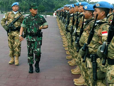 Ribuan Prajurit TNI Diberangkatkan ke Libanon