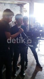 Mengintip NOAH Syuting Video Klip Ini Cinta