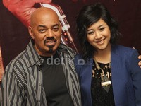 Sherina akan berduet dengan James Ingram di konser Julio Iglesias malam ini di Jakarta Convention Center, Senayan, Jakarta Pusat, Selasa (3/12/2013). Gus Mun/detikHOT.