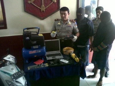 Dua Pembobol Rumah dan Toko Kosong Diringkus