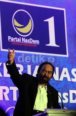 Surya Paloh Tutup Rakernas NasDem