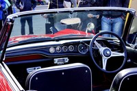 Interior mobil Prince Skyline Sports buatan tahun 1963 di Jepang. (dok Toyota).