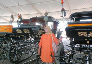 Klik! Kereta Keraton Jadi Primadona Di Monas