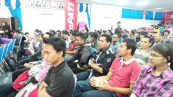 Kemeriahan Ngopi detikINET di Kampus UGM