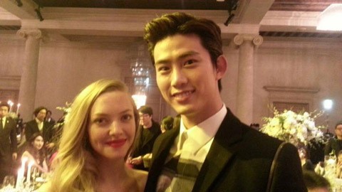 Taecyeon 2PM Hadiri Pesta Ulang Tahun Amanda Seyfried di Korea