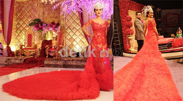 Gaun Lamaran Julia Perez, Fab or Fail?