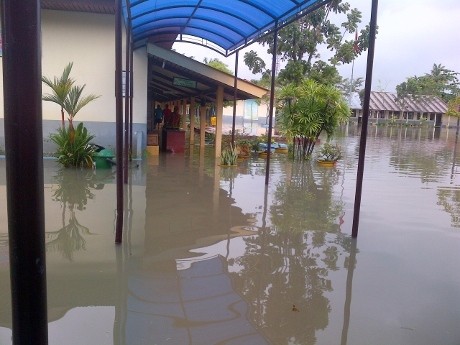 Sejumlah Sekolah di Pekanbaru Diliburkan Akibat Banjir 