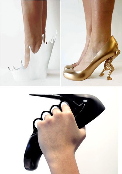 Setiap orang memiliki cara masing-masing untuk melampiaskan patah hati pasca putus cinta. Beberapa dari mereka memilih melakukan aktivitas yang disukai. Hal itu yang dilakukan oleh desainer asal Amerika, Sebastian Errazuriz. Ia melampiaskan rasa patah hatinya dengan merilis sepatu dengan berbagai desain yang unik. Mau lihat seperti apa koleksinya?