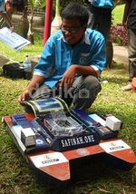 Jayamahe Juara Kontes Kapal Cepat