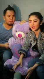 Dewi Persik dan Saipul Jamil Mengenang Masa Lalu