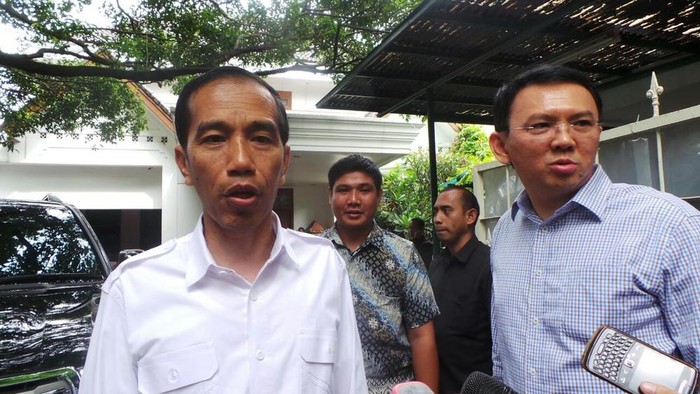 Keluar dari Rumah Mega Barengan, Jokowi-Ahok: Ini Urusannya Makan Mie