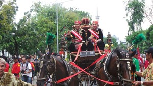 Ketika Kuda Kereta Kencana Jokowi-Ahok Sempat Mengamuk karena Kamera