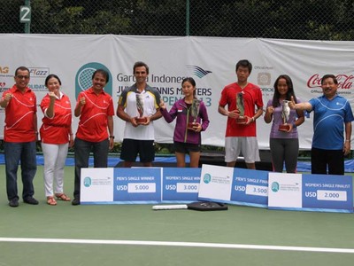 Lavinia Dan Joseph Juara Garuda Indonesia Tennis Open 2013