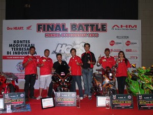 Ini Dia 4 Raja Kontes Modifikasi Honda