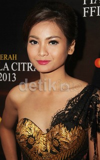 Acha Septriasa saat ditemui di Marina Convention Center, Semarang akhir pekan lalu. Gus Mun/detikHOT.