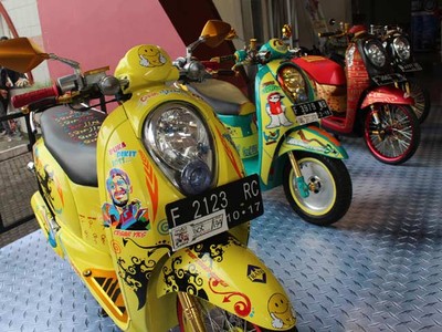 Kontes Modifikasi Motor Honda