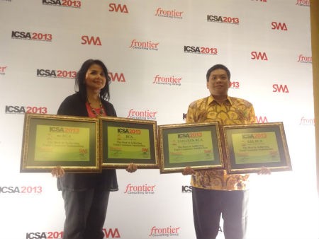 BCA Raih Lima Penghargaan di Indonesia Customer Satisfaction Award 2013