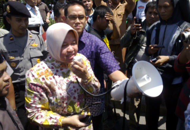 Pimpinan KPK Terpukau Dengan Presentasi Walikota Risma