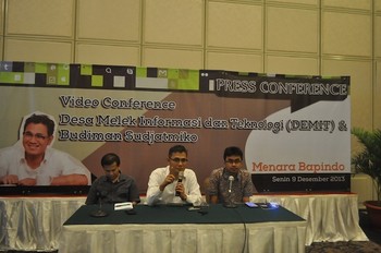 Kegiatan ini memecahkan rekor MURI sebagai kegiatan video conference dengan titik lokasi terbanyak.