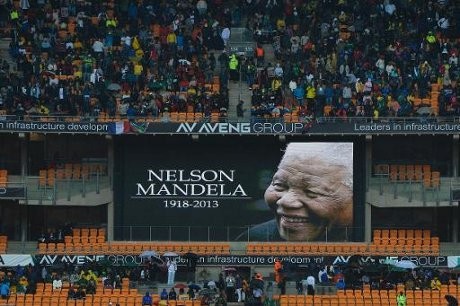 Mengenang Mandela, Pemimpin Dunia dan Rakyat Afsel Penuhi Stadion Soweto