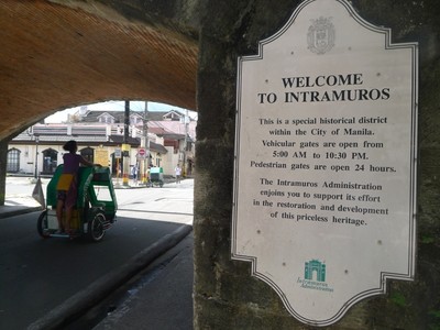 Mengintip Intramuros, Kota Dalam Benteng di Manila