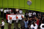 Tiga Kru KCJ  Disalatkan di Stasiun Gambir