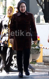 Sebelumnya, Atut sempat mangkir dalam pemangilan pertama. Lamhot Aritonang/detikFoto.