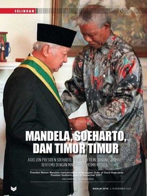 Mandela, Soeharto, dan Timor Timur