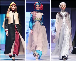 Iva Lativah Tampilkan Busana Muslim Oversized dan Bertumpuk di Show IPBM