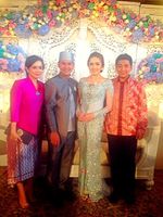 Yasmine Wildblood dan Abi Yapto Resmi Menikah