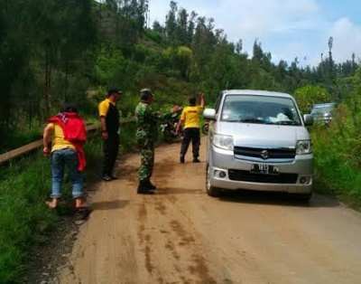 Waspadai 9 Titik Longsor di Kawasan Bromo