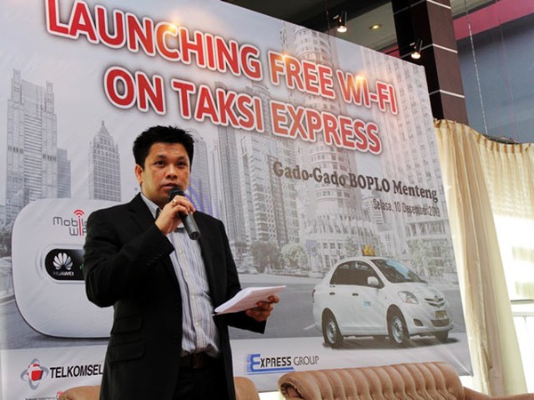 Wifi Gratis di Dalam Taksi