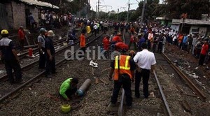 Polisi Cek SOP Lonceng Peringatan dan Palang Pintu di Lintasan Rel Pondok Betung