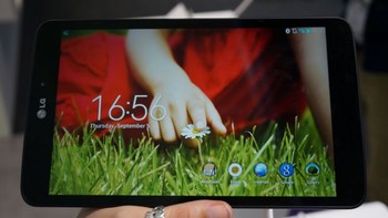     G Pad 8.3 dipastikan akan mengusung sistem operasi Android teranyar Kitkat murni tanpa kustomisasi. (kredit foto: trustedreviews)
