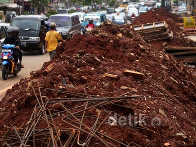 Polres Depok Ancam Pidanakan Kontraktor Drainase