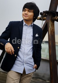 Calvin Jeremy saat mampir ke kantor detikHOT belum lama ini.