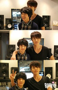 Member SM ROOKIES, Jeno dan Donghae 'Super Junior'. (SME)