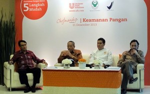Inilah 5 Langkah Mudah Keamanan Pangan versi Unilever Food Solutions