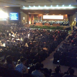 Seribuan Tamu Hadiri Sidang Doktor Honoris Causa Chairul Tanjung