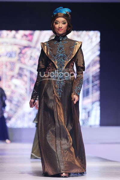 Lisma D Gumelar Retro Classique. IPBM Jabar collection 2014 at Ballroom Trans Luxury Hotel. Bandung. 09-Desember-2013. [Foto: Mohammad Abduh/Wolipop]