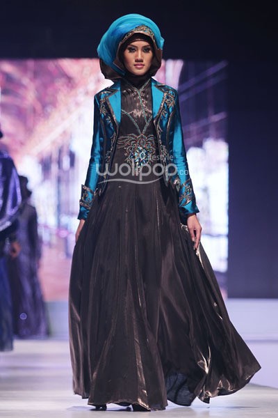 Lisma D Gumelar Retro Classique. IPBM Jabar collection 2014 at Ballroom Trans Luxury Hotel. Bandung. 09-Desember-2013. [Foto: Mohammad Abduh/Wolipop]