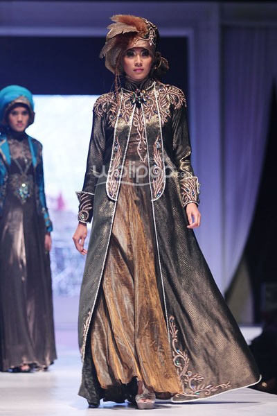 Lisma D Gumelar Retro Classique. IPBM Jabar collection 2014 at Ballroom Trans Luxury Hotel. Bandung. 09-Desember-2013. [Foto: Mohammad Abduh/Wolipop]