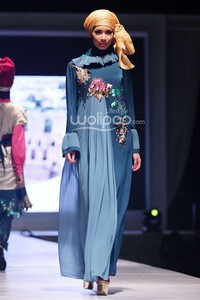 Ani She Be Beautiful Unique. IPBM Jabar collection 2014 at Ballroom Trans Luxury Hotel. Bandung. 09-Desember-2013. [Foto: Mohammad Abduh/Wolipop]